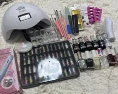 ネイルアート用品セット LEDライト付き