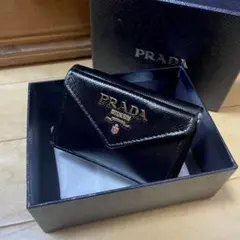 ○PRADA プラダ ミニ 3つ折り財布