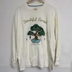グラニフ　盆栽　ビューティフルシャドー　長袖　Tシャツ　L