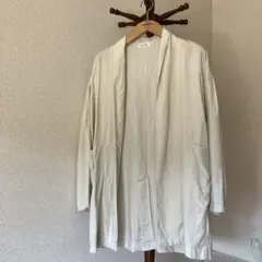 アーバンリサーチ　ドアーズ　アイボリー オープンフロント カーディガン