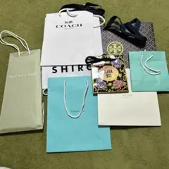 ショップ袋セット（Tiffany, ANNA SUI,ヴァンクリなど)