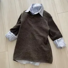 ITALY製 秋冬ニット VININI 五分袖
