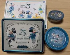 チョコレートクランチ 缶 バッグ 25周年 スパークリングジュビリー