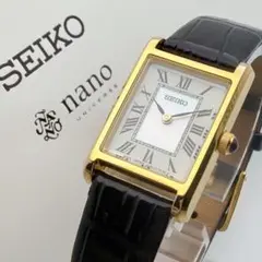 SEIKO ナノユニバース タンク 腕時計 ローマン文字盤 - メルカリ