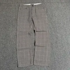 希少 STUSSY 千鳥格子 ハウンドトゥース チェックパンツ w34
