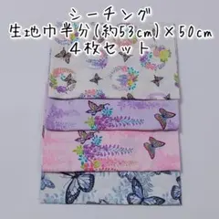 【シーチング】蝶ハギレセット