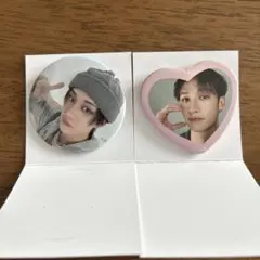 straykids バンチャン 缶バッチ Exhibition 2個セット