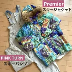 Premier スキージャケット /PINK TURN スキーパンツ/レディース