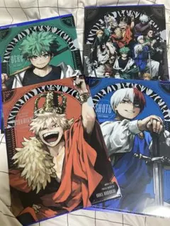 爆豪勝己　緑谷出久　轟焦凍　新十傑　ヒロアカ　最強ジャンプ クリアファイル