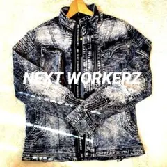美品✨　ネクストワーカーズ　作業服　プロコア　ヘビーデニム　超ストレッチ