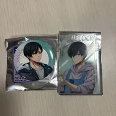 ブルーロック　糸師凛　缶バッジ　トレーディングアクリルカードコレクション