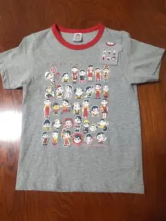 不二家 ペコちゃん 60周年記念 Tシャツ グレー M