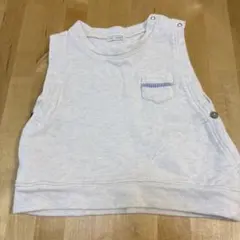 RAG MART ベビーベスト アイボリー　サイズ95