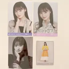 【遠藤さくら】乃木坂46 生写真ライブ衣装コレクションカード 4枚セット