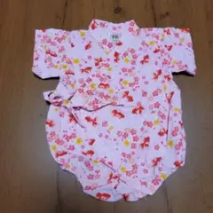 じんべい70cm 女の子　金魚　ORIGINAL FASHION