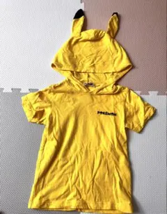 【値下げ】ポケモン ピカチュウ フード付きTシャツ 120cm