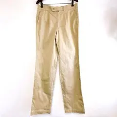 【gz81】23区 sportベージュ スラックスチノパンメンズW85