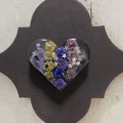 sp-23 ハンドメイド レジン ヘアゴム ブローチ ポニーフック キーホルダー