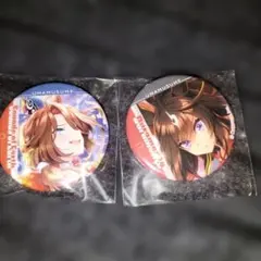 ウマ娘　CANバッジ　サウンズオブアース ドゥラメンテ 缶バッジ