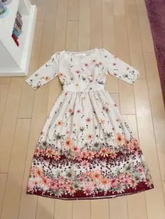 tocco closet 　花柄ワンピース