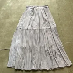 nano・universeプリーツスカート
