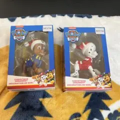 PAW PATROL クリスマスオーナメント 2個セット