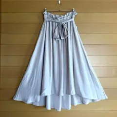 【タグ付き未着用品】社交ダンス レッスンウェア 練習着 フレアロングスカート