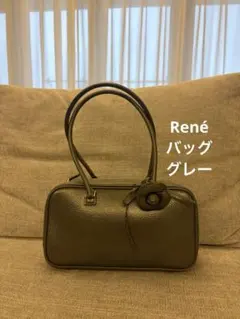 Rene ルネ バッグ ホワイト 美品 - メルカリ