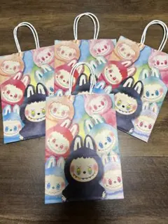 LABUBU(ラブブ)紙袋4枚セット