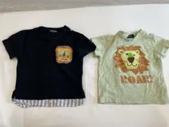 も様専用　クレードスコープ　ライオン刺繍 Tシャツ2枚セット 90センチ