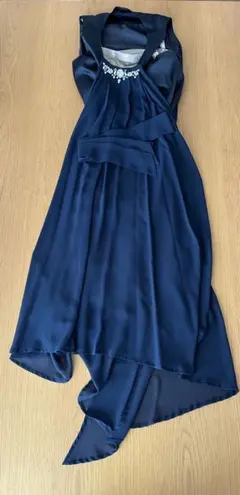 パーティ ドレス　ネイビー　Lサイズ　4way　/ Rue de B bis
