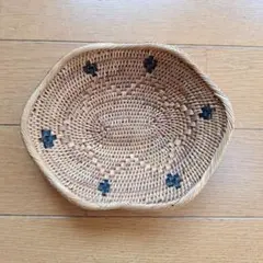 天然素材 八角形バスケット