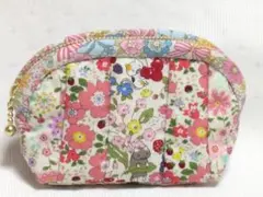 ☆ハンドメイド・パッチワーク・ミニポーチ☆