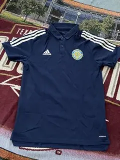 adidas サッカー ポロシャツ ネイビーのサムネイル