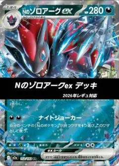 ポケモンカード 構築 済み デッキ Nのゾロアークex 13