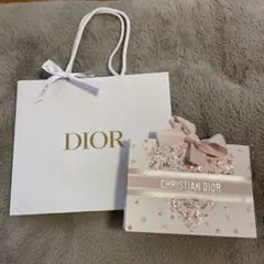【美品】CHRISTIAN DIOR ショップ袋　ギフトバッグ　さくら　限定