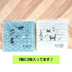 【最終値下げ】KALDI カルディ 猫の日バッグ ガラスプレート お皿 トレイ