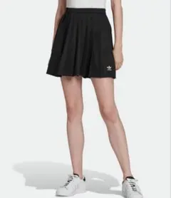 adidas アディダス テニススカート プリーツスカート 黒