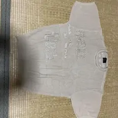 サンタフェ　サマーセーター　ベージュ ロゴ刺繍のサムネイル