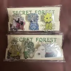 SECRET FOREST キャラクター　ヒグチユウコ　韓国限定　クリップ
