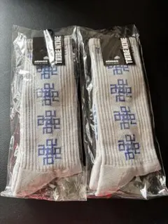 【本日限定値引き】atmos グレー ソックス2点セット 25.0-27.0cm