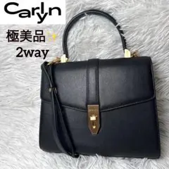 美品✨ CARLYN カーリン 2way ショルダーバッグ フォーマル レザー 2026年最新】CARLYN 素材：本革 レディース ショルダーバッグの人気