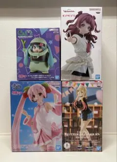 美少女フィギュア まとめ売り 桜ミク 喜多川海夢 初音ミク 花海咲季