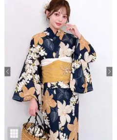 最終値下げ！花柄浴衣セット[gi1608]