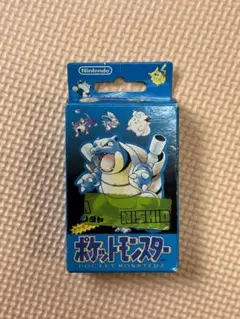 【希少】ポケットモンスター青　トランプ Nintendo 1998 初代ポケモン 2025年最新】ポケモントランプ 青の人気アイテム - メルカリ