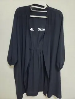 ウエストリボン付き羽織