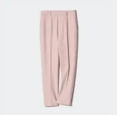 ユニクロ スマートアンクルパンツ くすみピンク