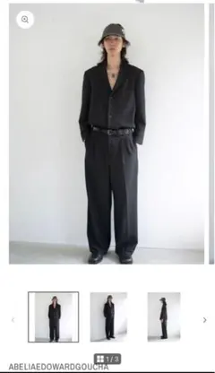 ABELIA EDOWARD GOUCHA baseball スラックス