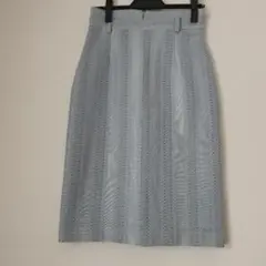 PATTERN タイトスカート ライトブルー Mサイズのサムネイル