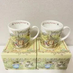ピーターラビット　マグカップ　2個セット